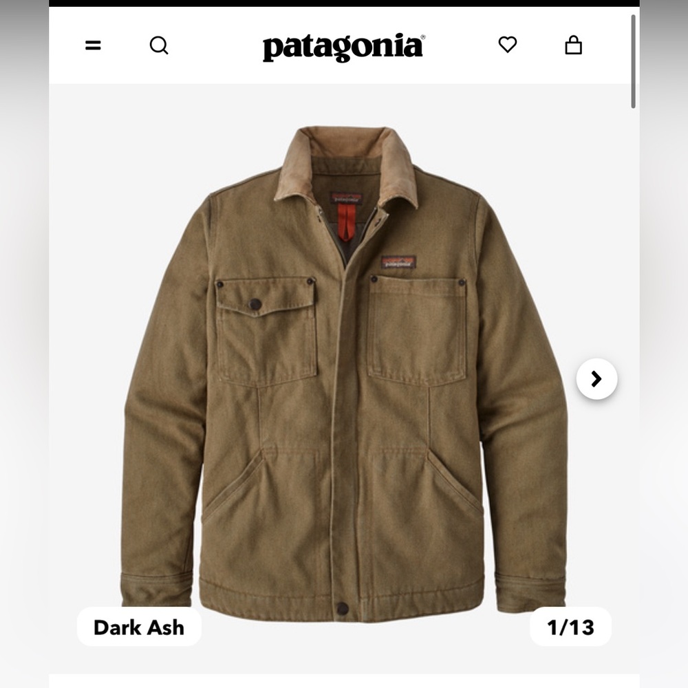 PATAGONIA Women’s Iron Forge Hemp Canvas Barn Coat